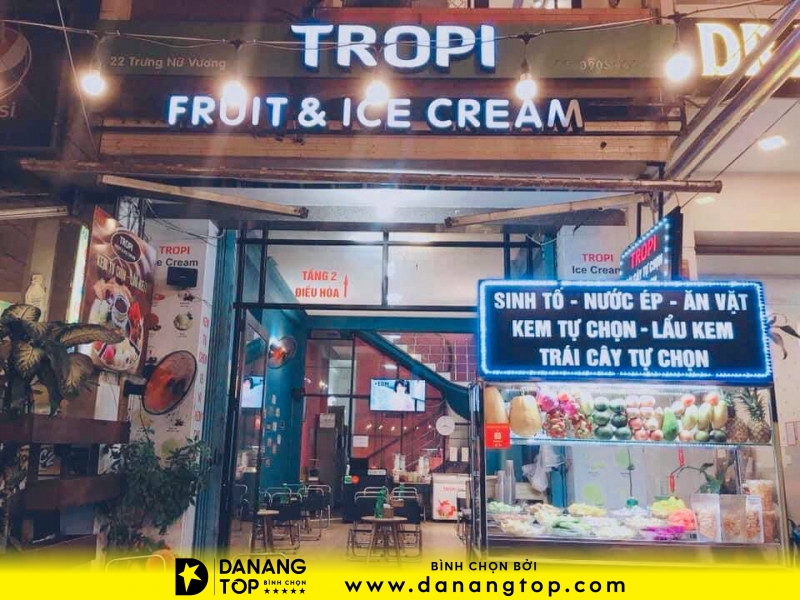 Kem nito Đà Nẵng - Tropi Fruit & Cream