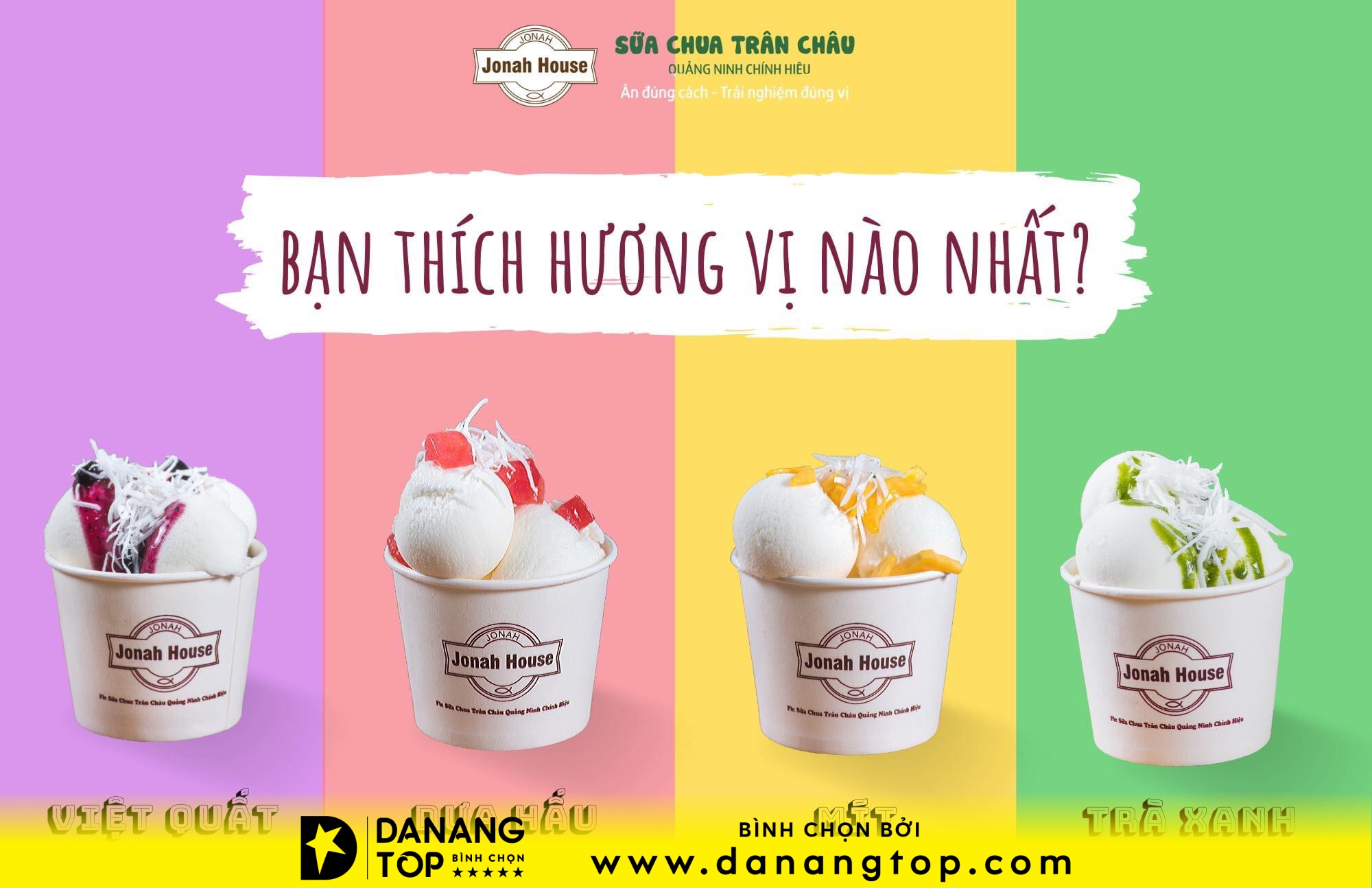 Top 5 Quán sữa chua ngon nhất Đà Nẵng