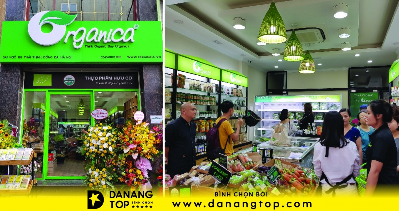 Cửa hàng thực phẩm hữu cơ Organica tại Đà Nẵng